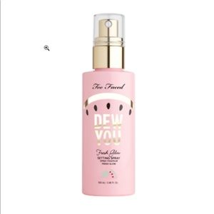 NWT Too Faced | Dew You fresh glow Setting Spray